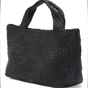 FALOR - Woven Italian Leather Tote Large- Like New